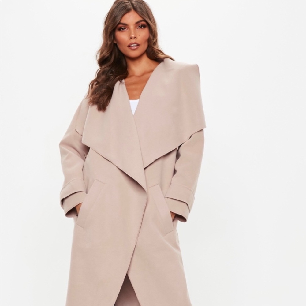 Missguided Waterfall Duster Coat